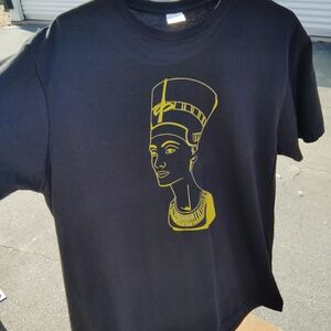 Black Graphic Women's Top